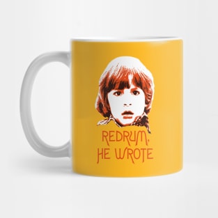 Murder, He Wrote (white) Mug